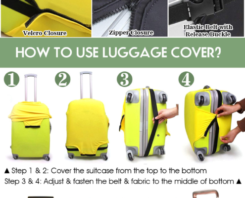 custom luggage cover supplier