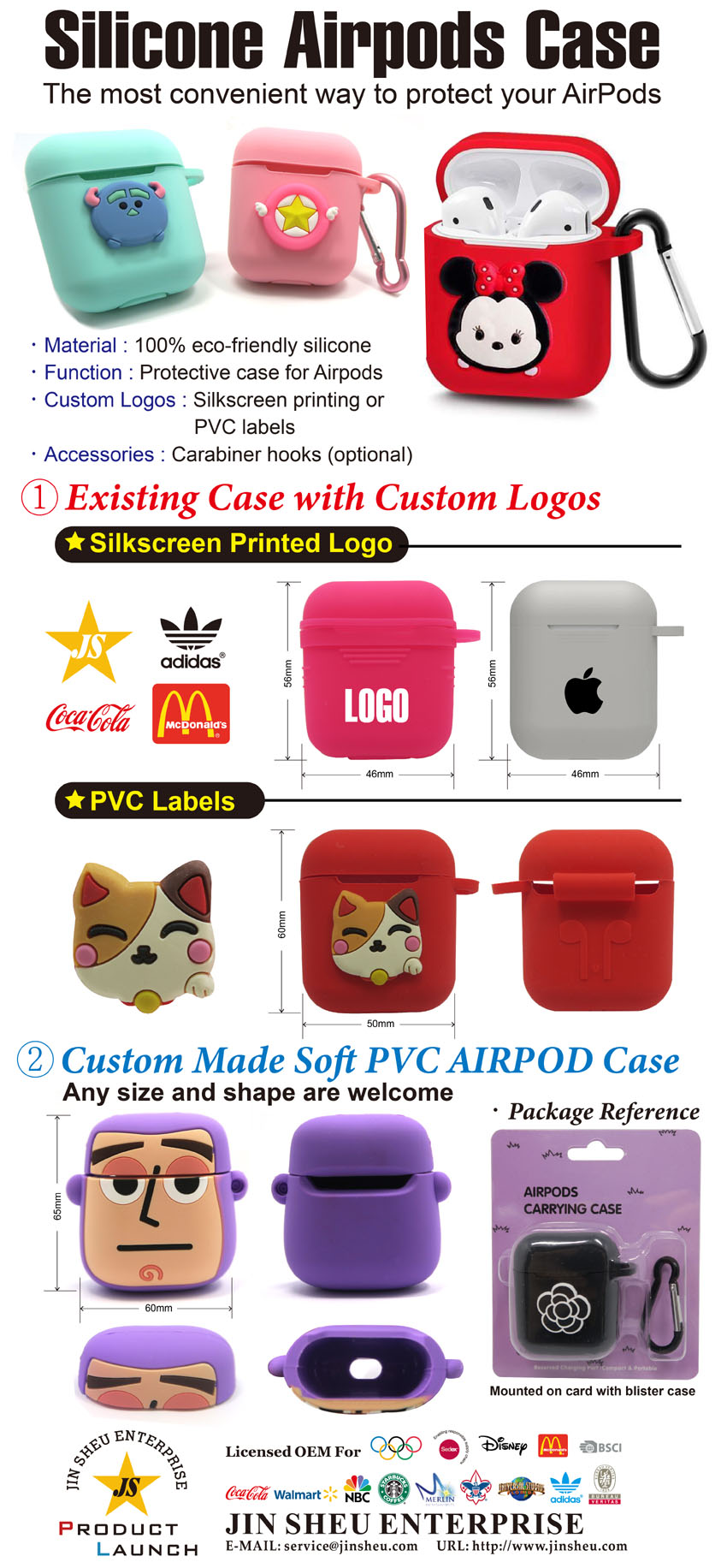 custom silicone airpods case covers