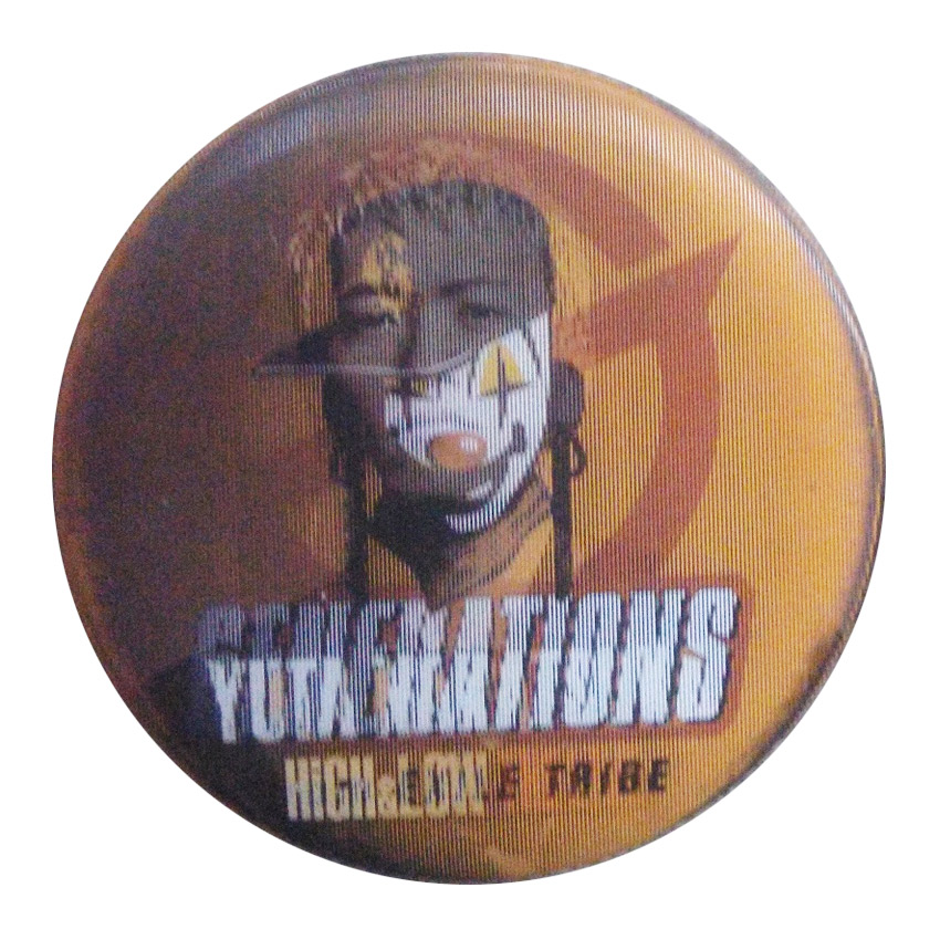 Personalized novelty lenticular 3D button badge