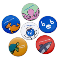 wholesale custom logo can badges