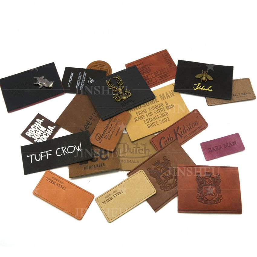 wholesale leather label patches