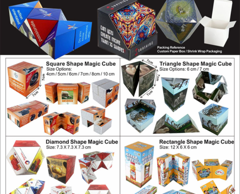 custom made twisty puzzle magic cubes