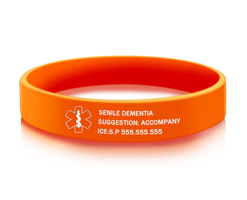 custom medical charity promotional silicone wrist band