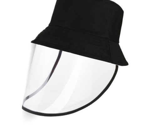 Protective Face Shield Fisherman Hat Anti-Spitting Splash Facial Cover