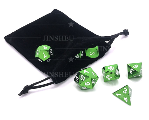 tabletop gaming supplies metal dice