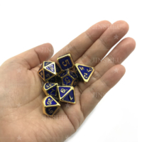 metal table top gaming dice