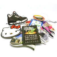 wholesale custom logo printed paper air fresheners