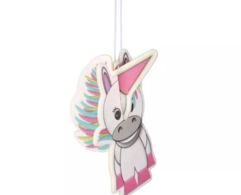 wholesale custom 3D unicorn car air freshener