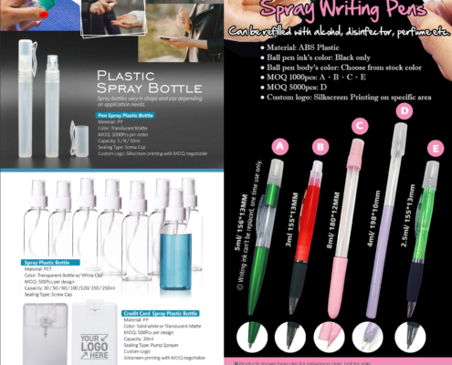 wholesale perfume spray bottle and sprayer pens
