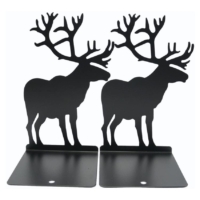 custom made deer art bookends