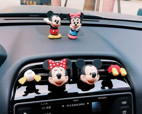 wholesale custom made anime car vent clip fresheners