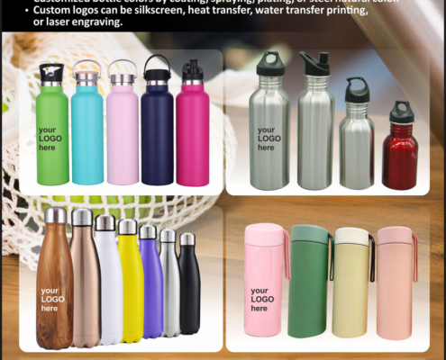 custom vacuum insulated water bottles