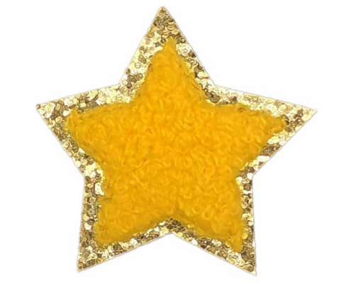 custom chenille star patch