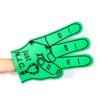 custom imprinted promotional foam fingers