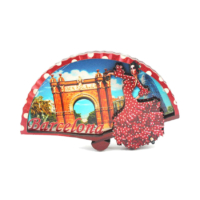 personalized MDF wooden fridge magnets