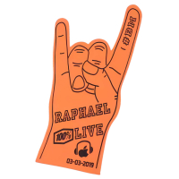 wholesale fan foam hand for parties and live concert