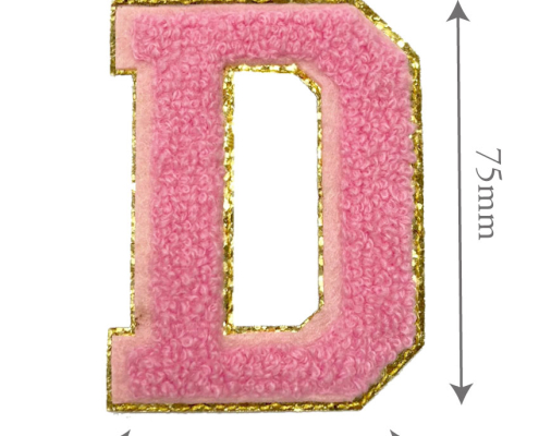 wholesale alphabet letter iron on patch