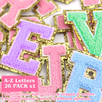 wholesale iron on DIY set chenille letter patches