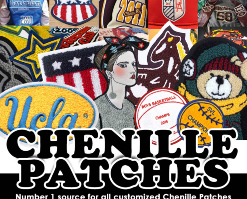 custom chenille patches manufacturer