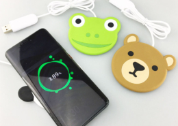 personalized rubber wireless chargers