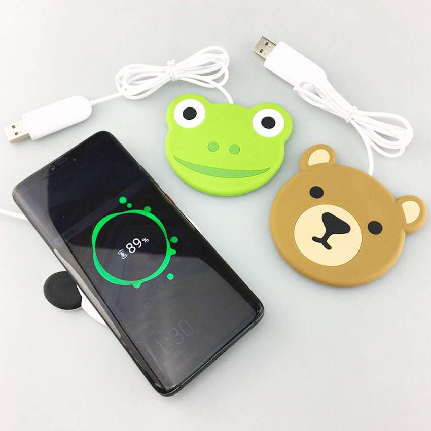 personalized rubber wireless chargers