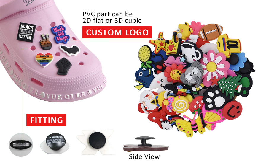 promotional shoe charms for crocs