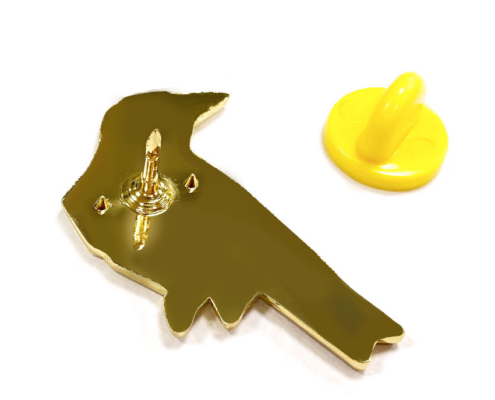 personalized bird souvenir lapel pin badges