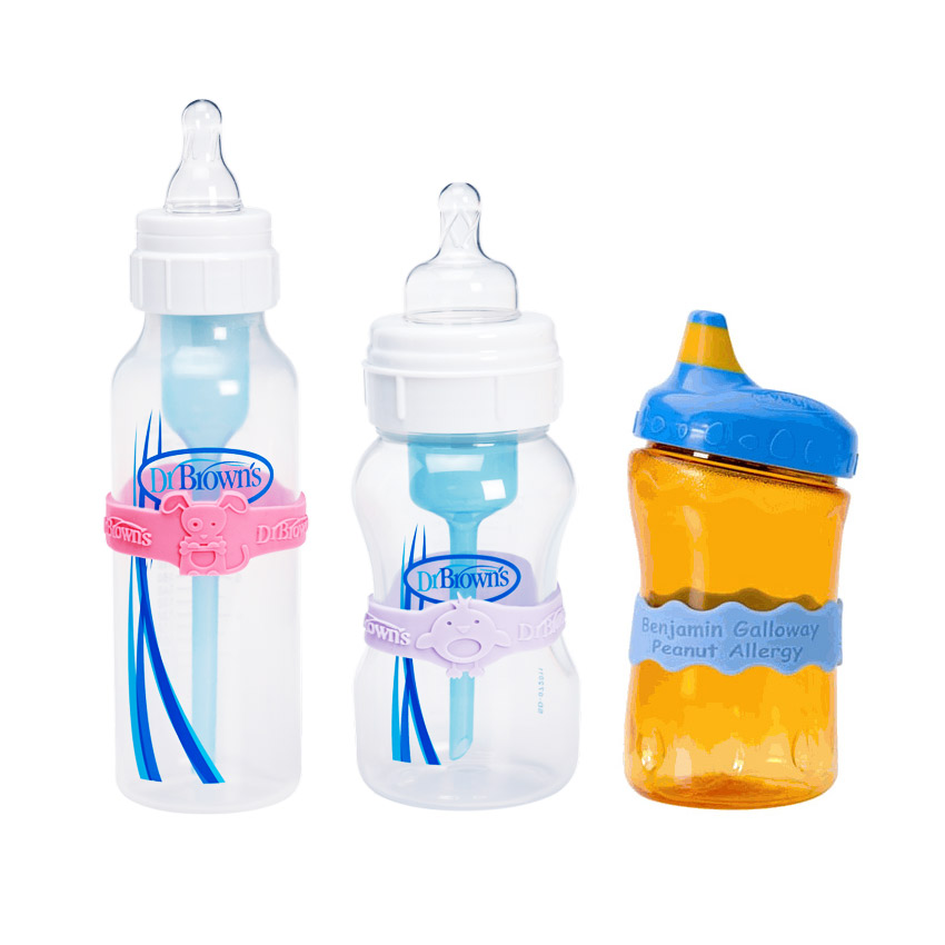 wholesale silicone bottle labels for daycare