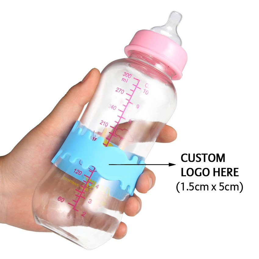 silicone baby daycare bottle labels