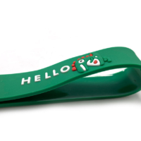 custom rubber keychain strap