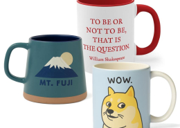 wholesale custom logo promotional coffee mugs