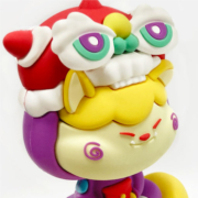 fine details of rubber miniature