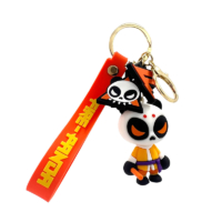 customized 3D PVC figure anime keychain