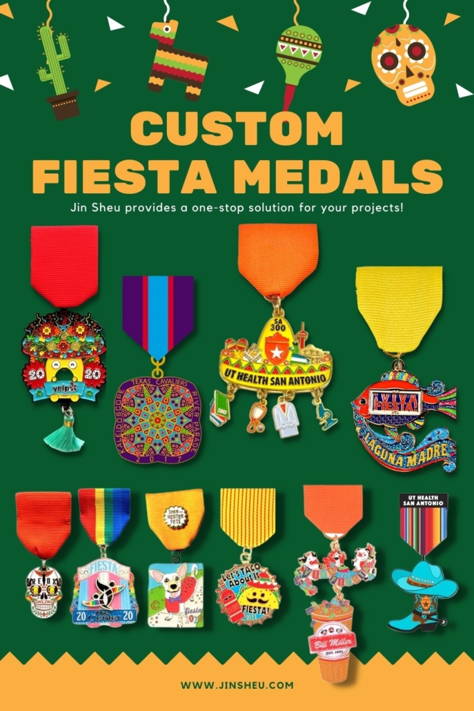 Custom Fiesta Medals