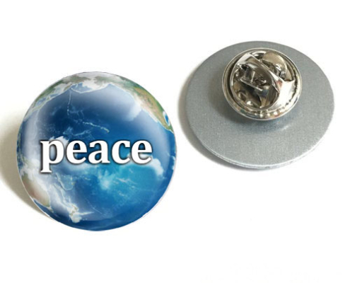 English peace pin