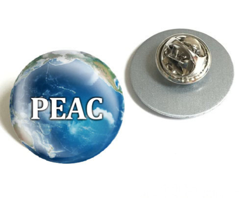 Italian peace pin