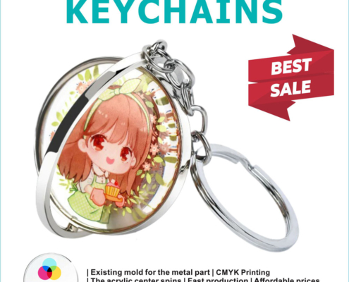 Anime acrylic keychain
