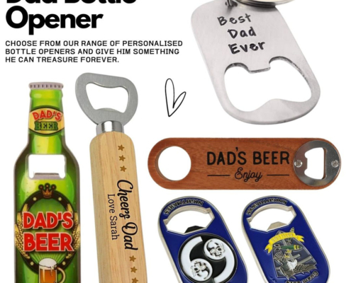 Custom bottle openers for dad