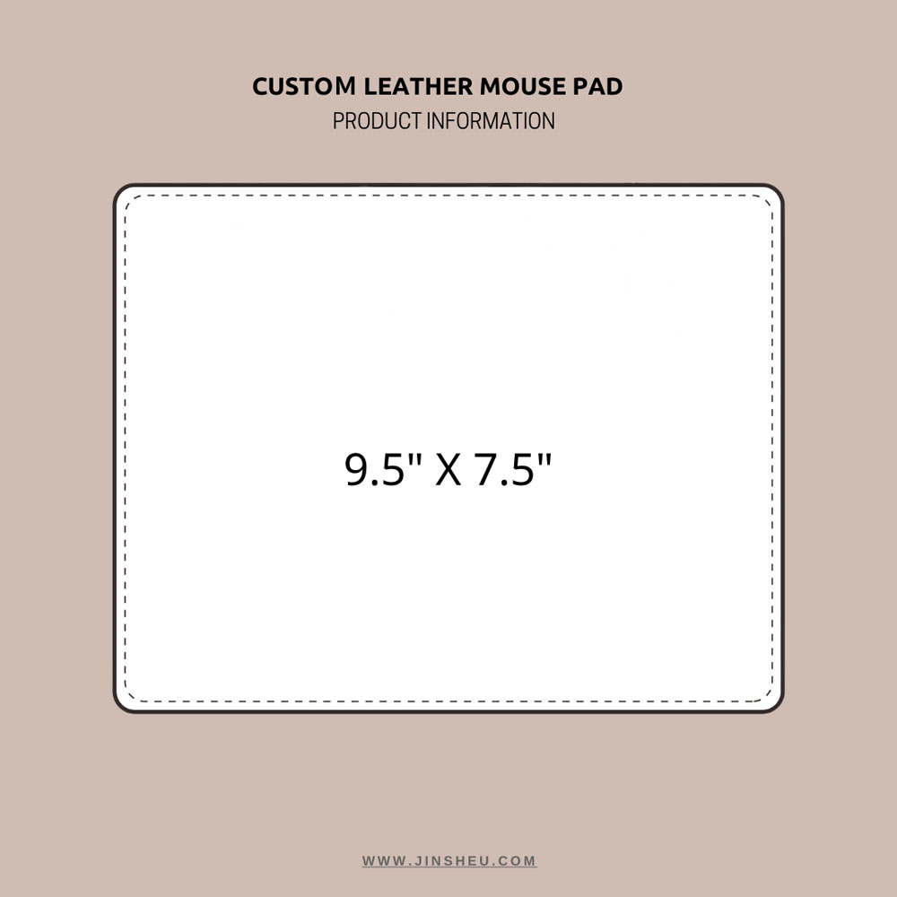  Customized Leather Mouse Pad