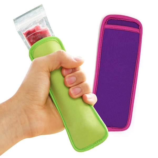 wholesale blank promotional icy popsicle holder sleeves