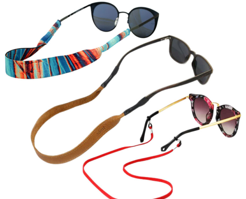 promotional custom logo sports sunglasses straps