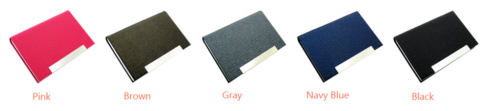 Color of Leather Card Holder Options