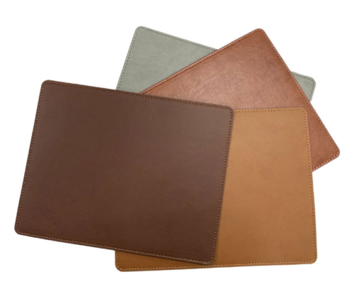 wholesale PU leather mousepads