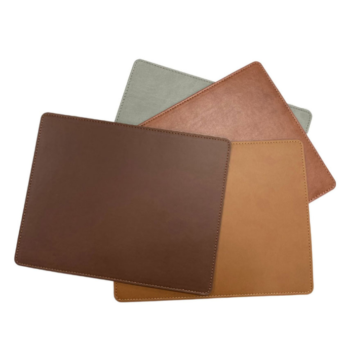 wholesale PU leather mousepads
