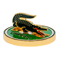 custom logo enamel folding golf ball markers