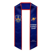 Manufacturer custom full color printed satin graduation sash wholesale