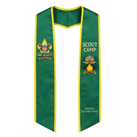 Wholesale custom satin boy scout souvenir satin sash stole