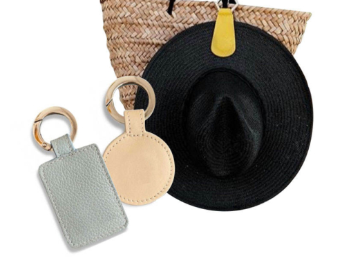 leather hat clip holder keychain (7)