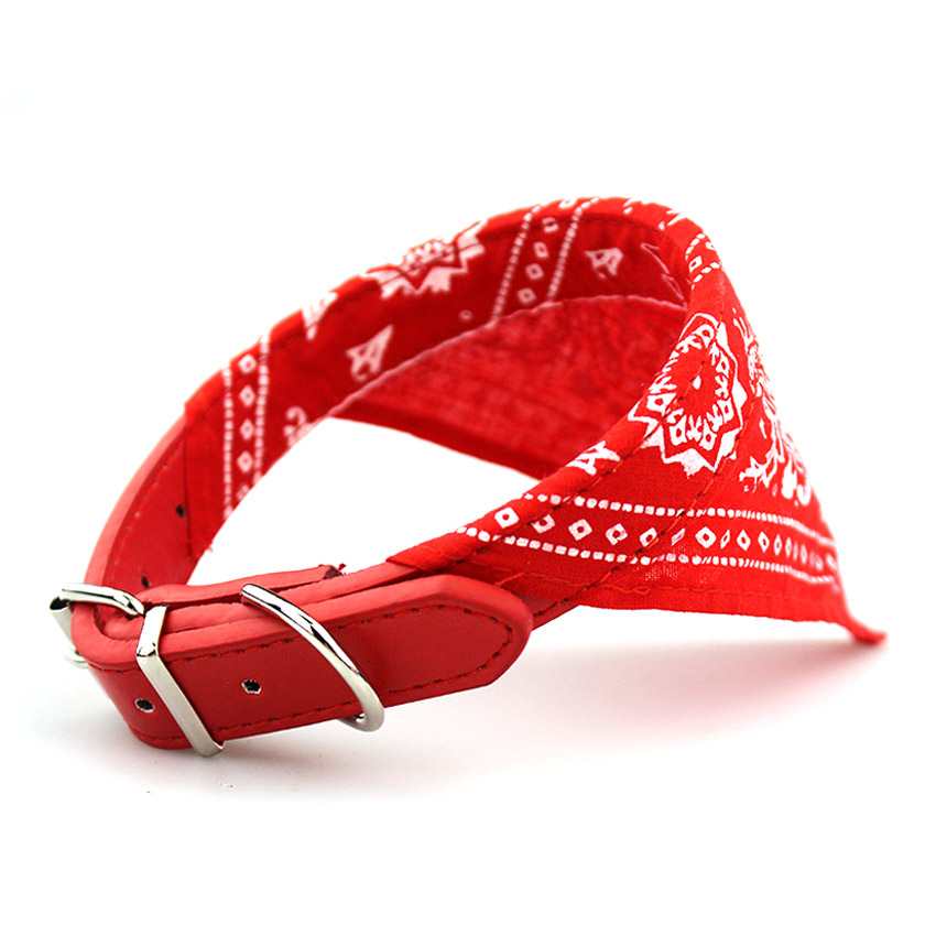 bulk red collar dog scarf