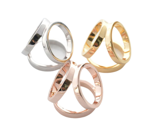 custom fashion accessory jewelry scarf ring holders